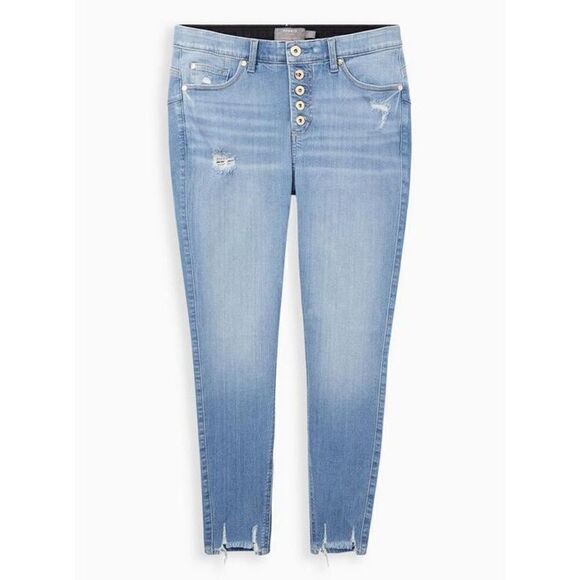 Torrid Bombshell Skinny Premium Stretch High-Rise Jean (14R) - Picture 8 of 10